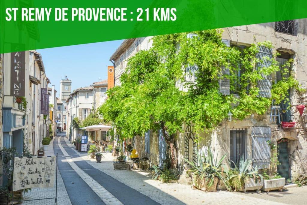 La Glycine - Parking Gratuit - Ac Clim - Cour Prive - Apartamento Villeneuve-lès-Avignon Exterior foto
